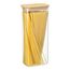 Банка для хранения прямоугольная Glass Bamboo, 2 л, Smart Solutions, фото , изображение 6