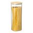 Банка для хранения квадратная Glass Bamboo, 2,2 л, Smart Solutions, фото , изображение 7