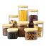 Банка для хранения квадратная Glass Bamboo, 1,9 л, Smart Solutions, фото , изображение 9