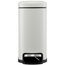 Ведро мусорное с педалью, светло-серое, 5 л, Smart Solutions, фото , изображение 2
