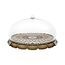Блюдо сервировочное с крышкой Vanity, 30 см, коричневое, Guzzini, фото , изображение 4