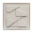 Панно декоративное с эффектом 3D Minimalism Triangle, 40х40 см, Bergenson Bjorn, фото 