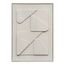 Панно декоративное с эффектом 3D Minimalism Triangle, 50х70 см, Bergenson Bjorn, фото 