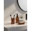 Диспенсер для жидкого мыла Amber, темно-янтарный, Bergenson Bjorn Bath, фото , изображение 3