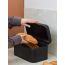 Хлебница Irmel 30х20х16 см, графит, Smart Solutions, фото , изображение 3