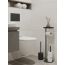Держатель для туалетной бумаги с полочкой Slim, черный, Bergenson Bjorn Bath, фото , изображение 2
