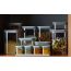 Банка для специй Vacuum Glass, 120 мл, светло-серая, Smart Solutions, фото , изображение 7