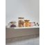Банка для хранения прямоугольная Glass Acacia, 950 мл, Smart Solutions, фото , изображение 3