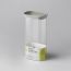 Банка для хранения прямоугольная Vacuum Glass, 1,75 л, светло-серая, Smart Solutions, фото , изображение 8