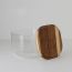 Банка для хранения квадратная Glass Acacia,1 л, Smart Solutions, фото , изображение 6