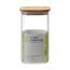 Банка для хранения квадратная Glass Acacia, 1,4 л, Smart Solutions, фото , изображение 8